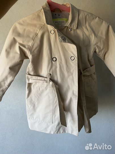 Плащ тренч для девочки