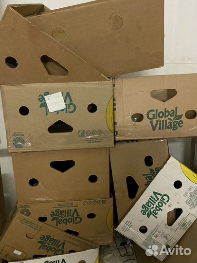 Банановые коробки бу