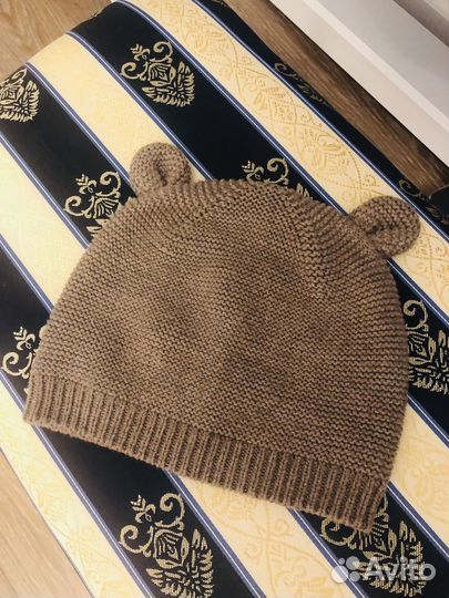 Шапочка с ушками H&M а 86-100