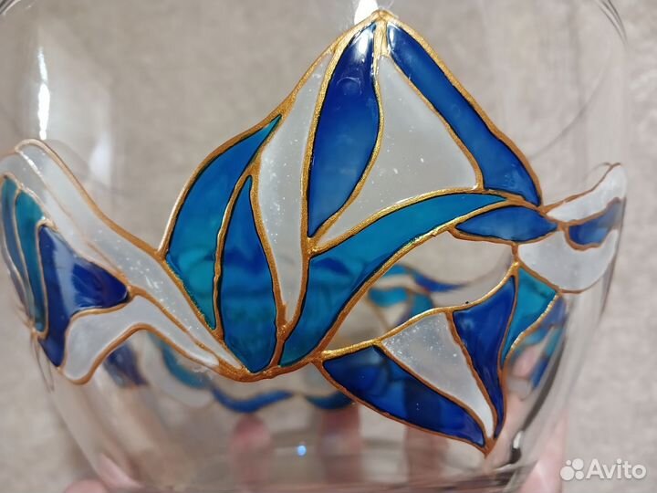 Заказ для Дарьи Новогодний салатник