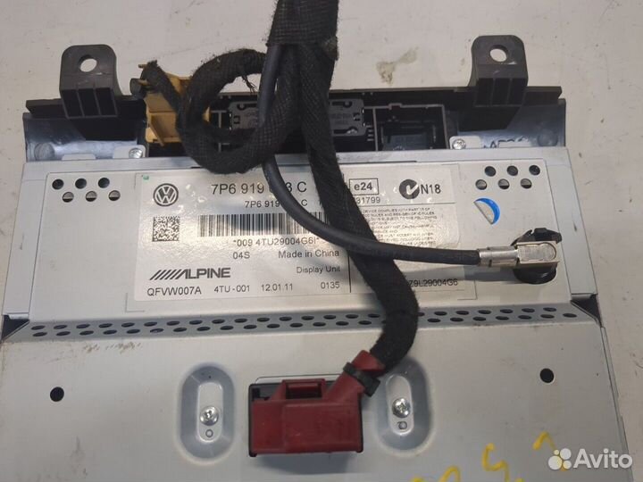 Магнитола Volkswagen Touareg, 2011