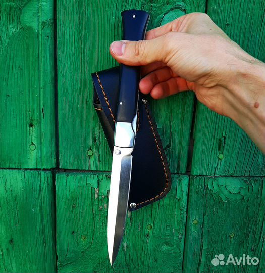 Нож складной с клинком 12см ручная работа