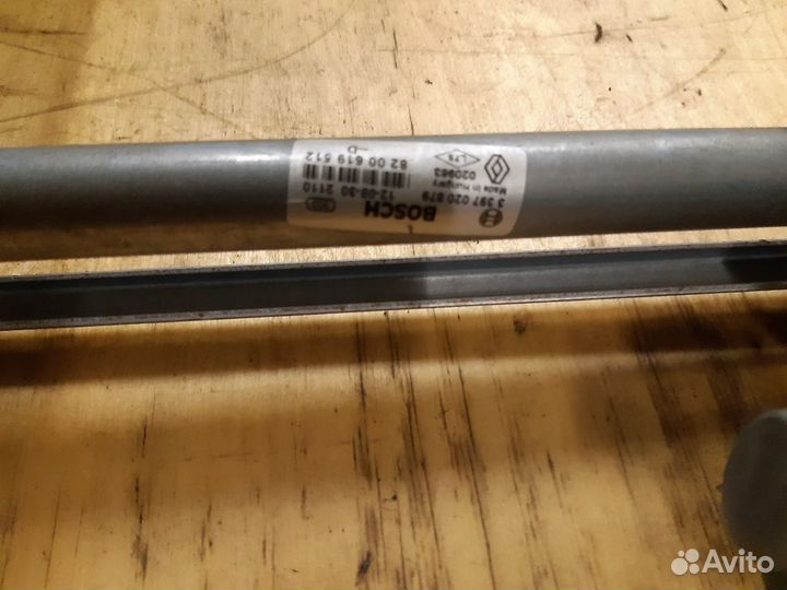 Трапеция дворников Renault Duster