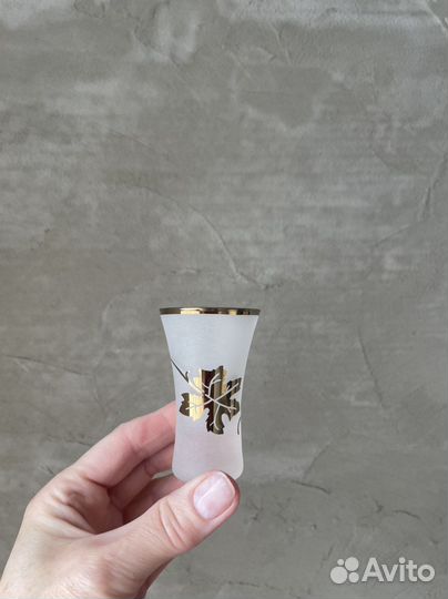 Штоф стопки Богемия