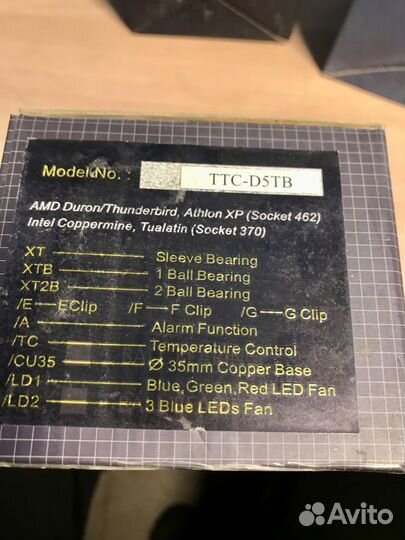 Кулеры для процессоров