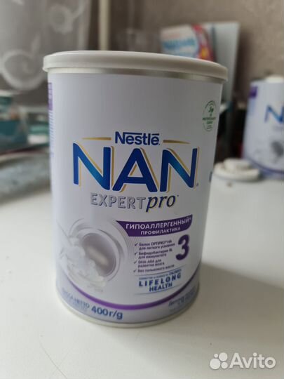 Детская смесь NAN 3 гипоаллергенная
