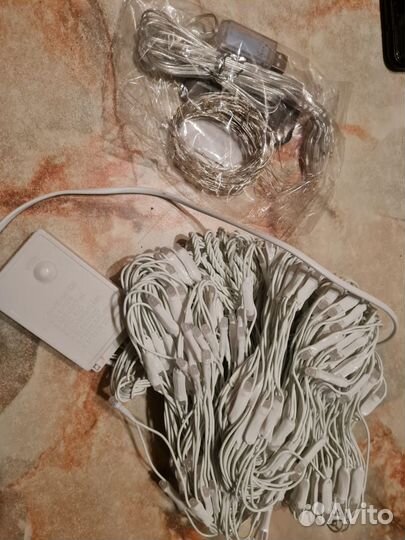 Гирлянда штора