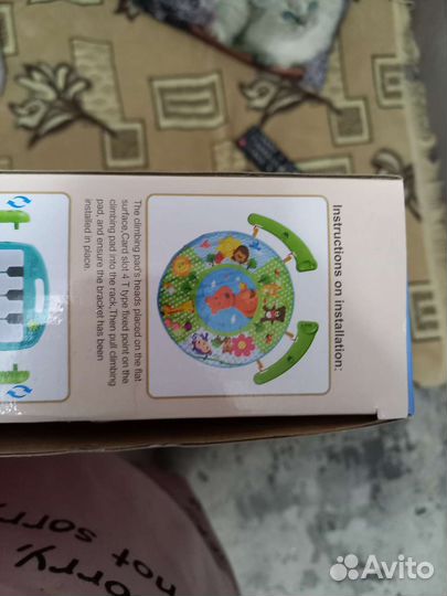 Развивающий коврик с пианино