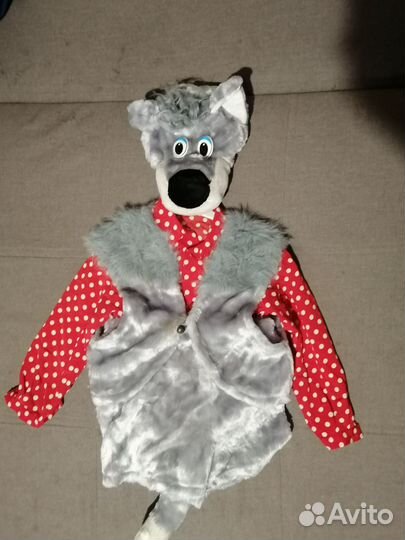 Новогодний костюм для мальчика Волк