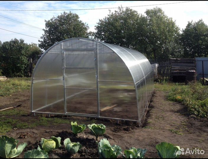 Теплица из поликарбоната