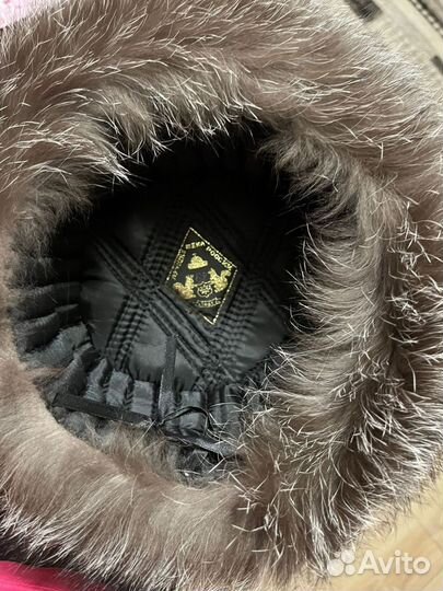 Шапка чернобурка женская кубанка