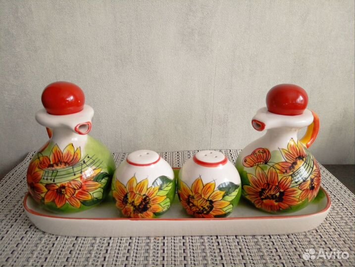 Набор для специй керамика, новый