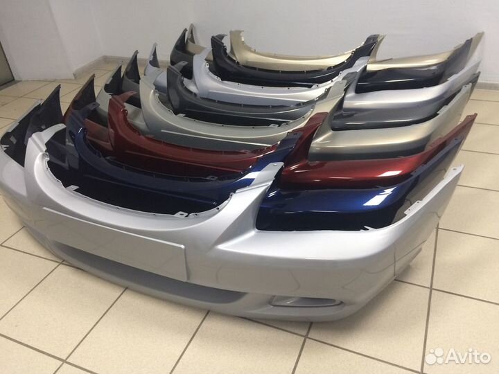 Передний бампер Hyundai Accent в любой цвет