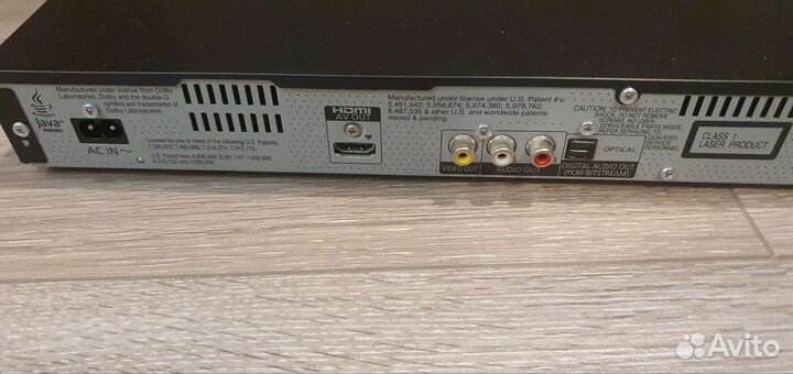 Blu ray плеер Panasonic BD45+ hdmi 3м