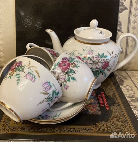 Чайный сервиз СССР лфз