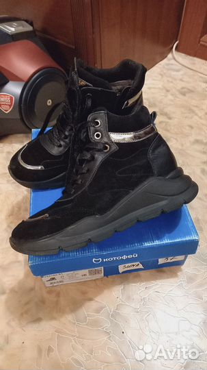 Ботинки женские зимние натуральная кожа 37