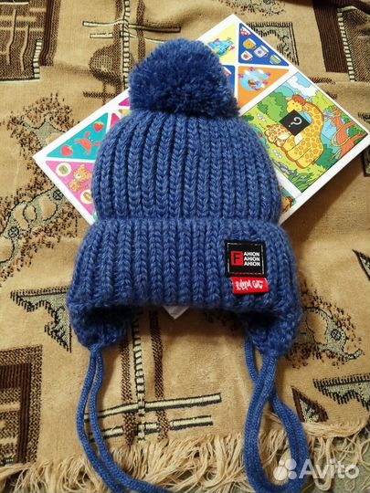Зимняя шапка для мальчика