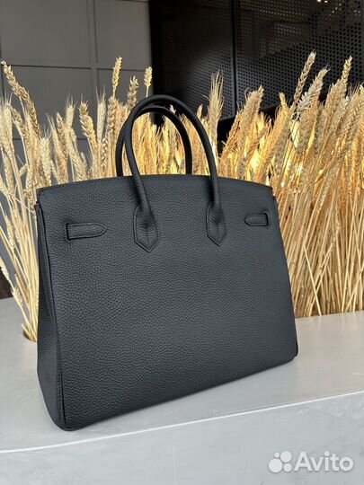 Сумка hermes birkin натуральная кожа