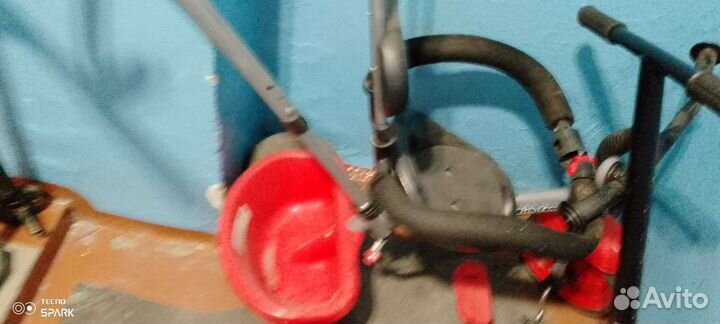 Детский трехколесный велосипед бу