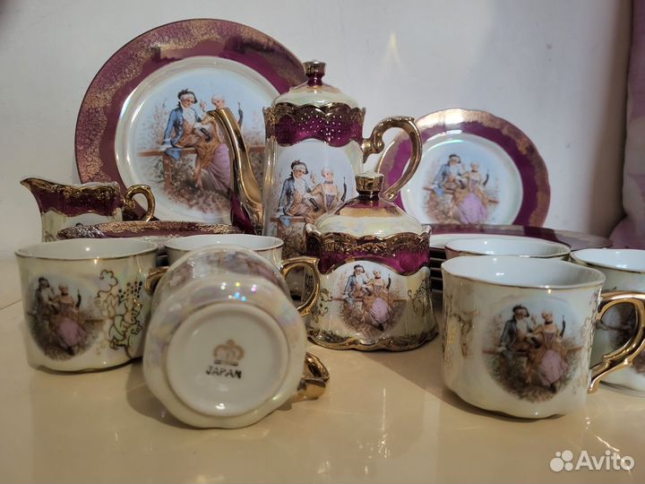 Набор чайный на 6 персон Япония тип Мадонна