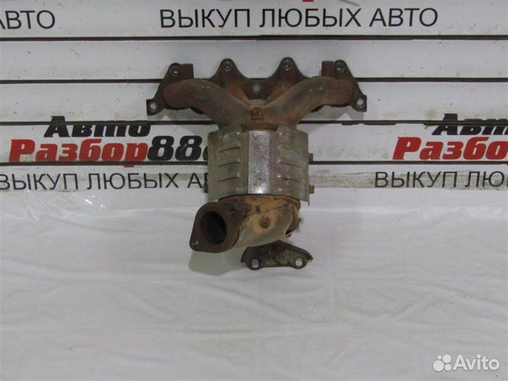 Коллектор выпускной с катализатором Kia Venga G4FG