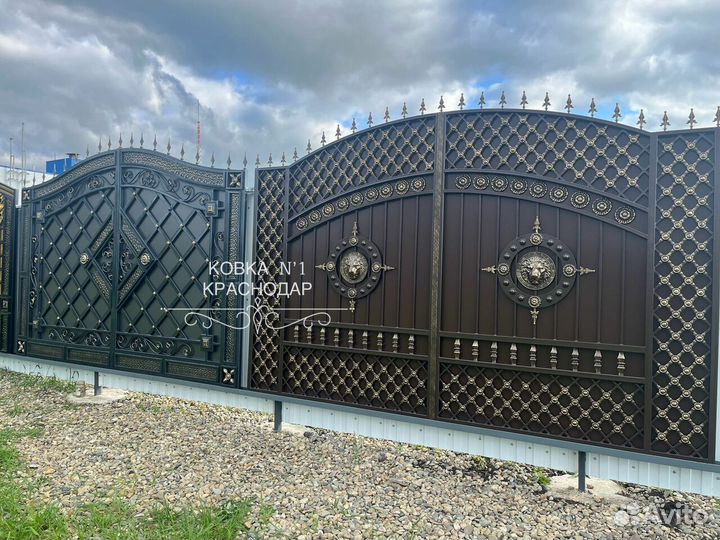 Кованые ворота на заказ