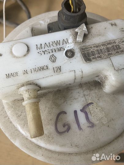 Бензонасос nissan almera G15