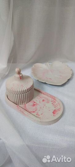 Кашпо из гипса