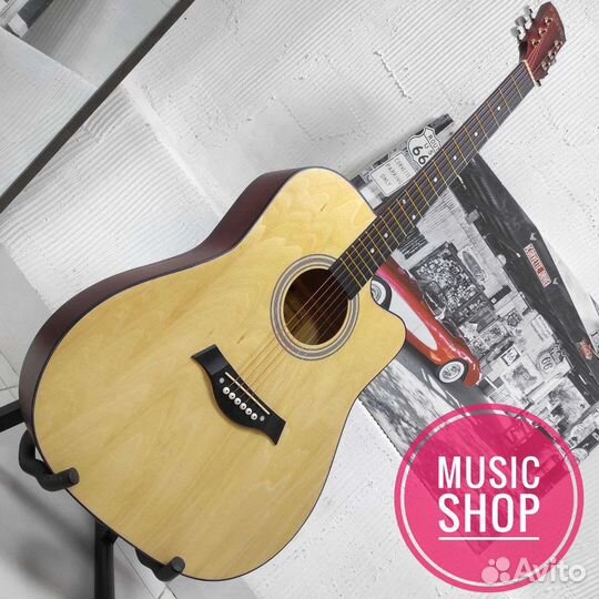 Гитара акустическая новая Большая дредноут