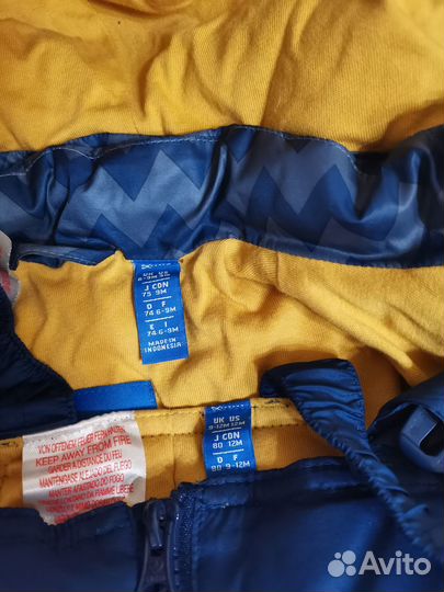 Зимний комплект для мальчика adidas (80) оригинал