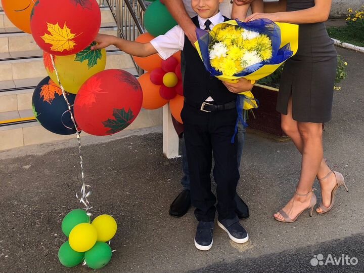 Костюм школьный (брюки и жилет) Gulliver