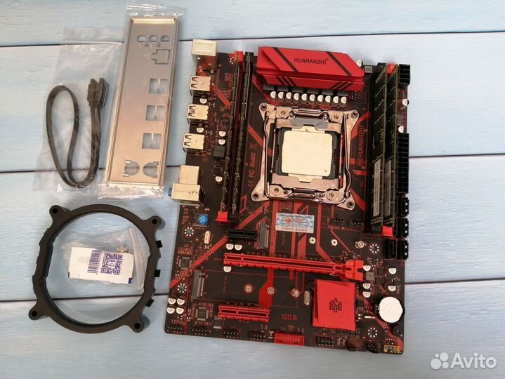 Комплект xeon E5-2678v3 + Huananzhi X99-QD3 + 16gb