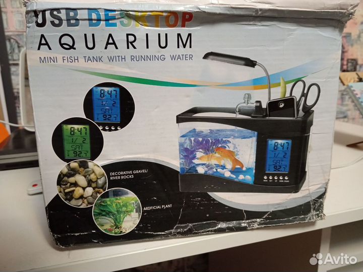 Мини аквариум Usb desktor aquarium