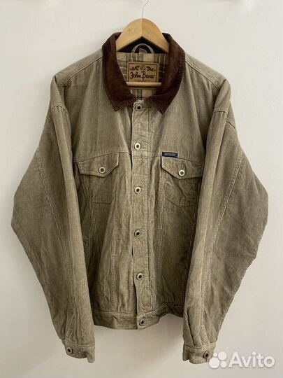 John Baner Vintage Flannel Lined Cord Jacket