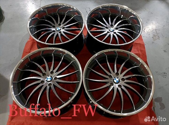 Кованые диски на BMW X6 R21