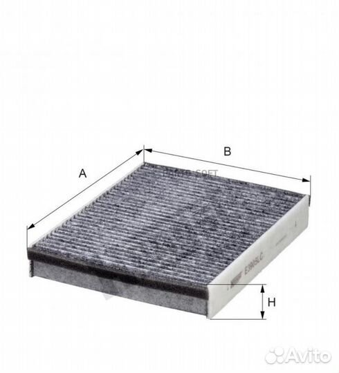 Hengst filter E3905LC Фильтр салона угольный