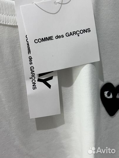 Футболка Comme Des Garcons Play black heart