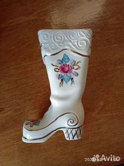 Фарфор из СССР карандашница, пепельница