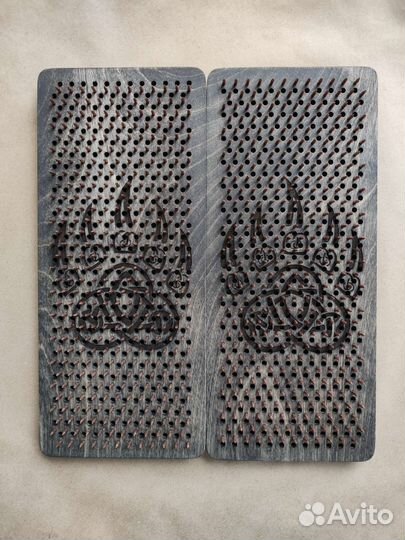 Садху доска с медными гвоздями