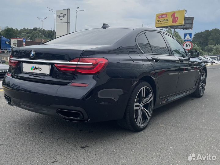 BMW 7 серия 4.4 AT, 2016, 51 090 км