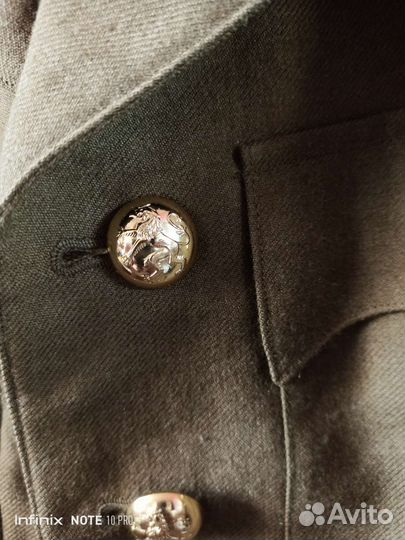 Китель 1970 года выпуска размер 46-48