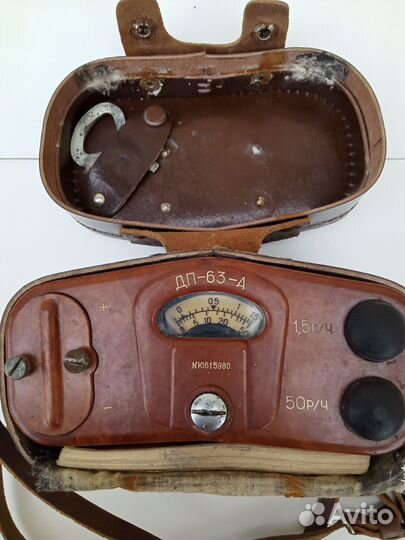 Индикатор радиоактивности.(дозиметр) дп 63А