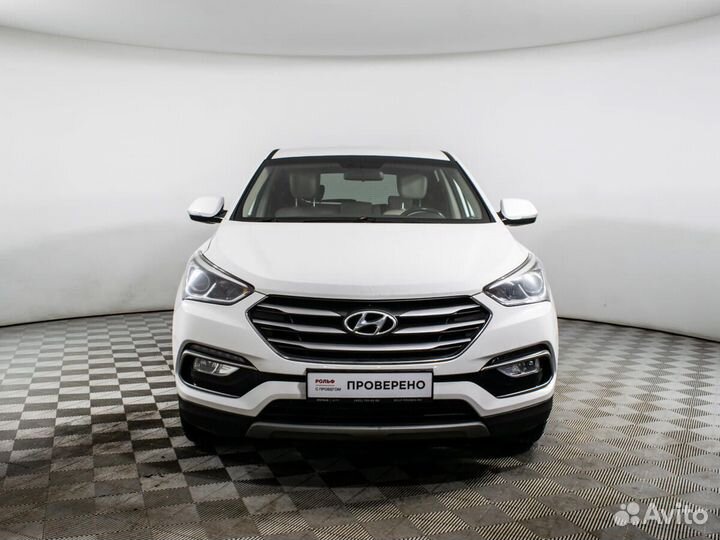 Hyundai Santa Fe 2.2 AT, 2017, 121 330 км