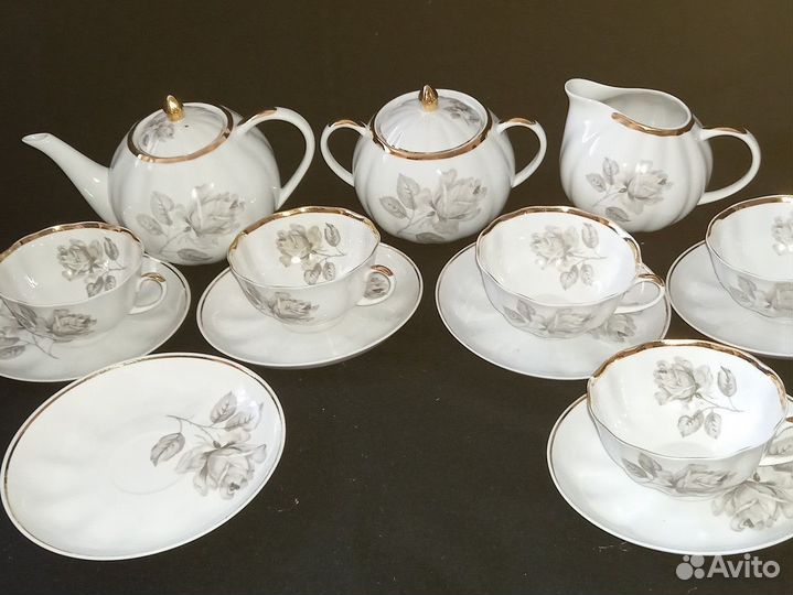 Чайный сервиз дулево СССР