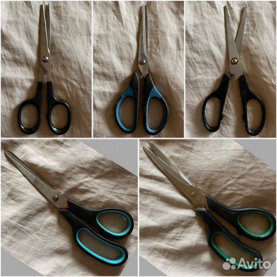 Ножницы портновские, разные