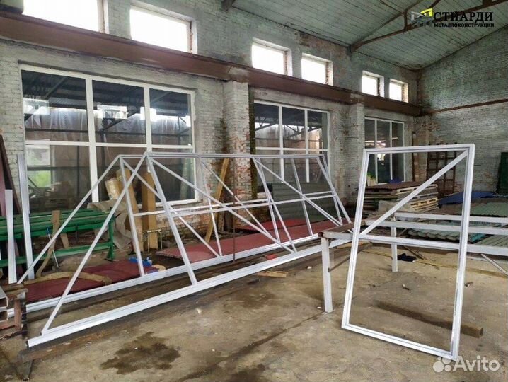 Откатные ворота под ключ