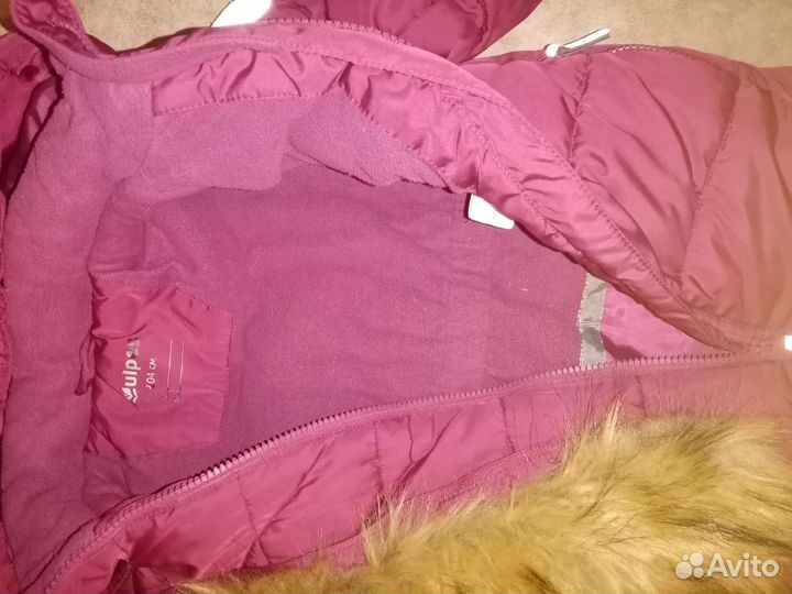 Пуховик для девочки 104