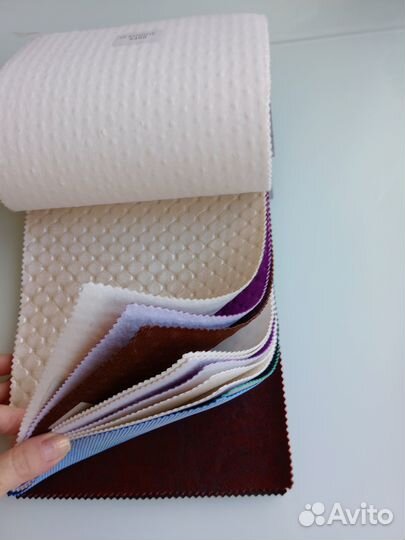 Для рукоделия и творчества образцы виниловой ткани