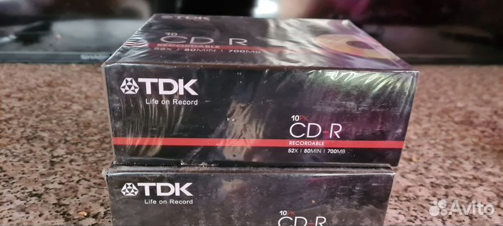 Болванки cd r tdk