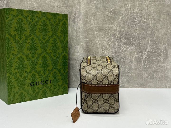 Несессер gucci люкс кожаный